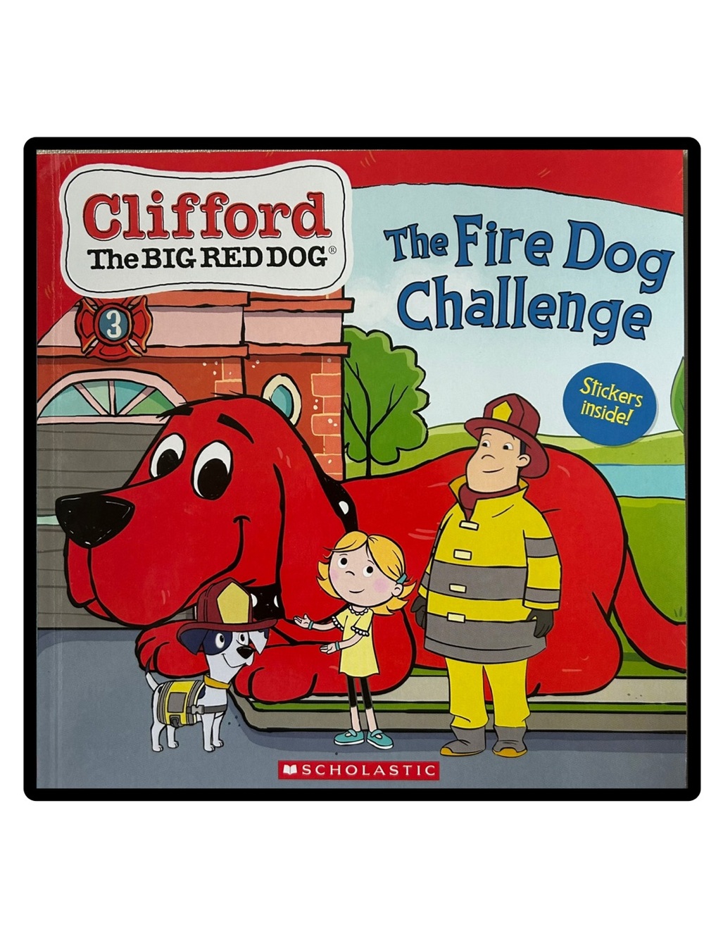 BUNDLE & SAVE 🦴 Clifford The Big Red Dog The Firehouse Challenge Softcover Book